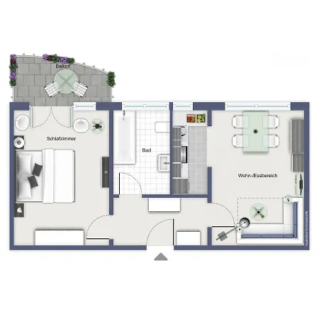 شقة Duenengarten 24 Ostseebad Kühlungsborn